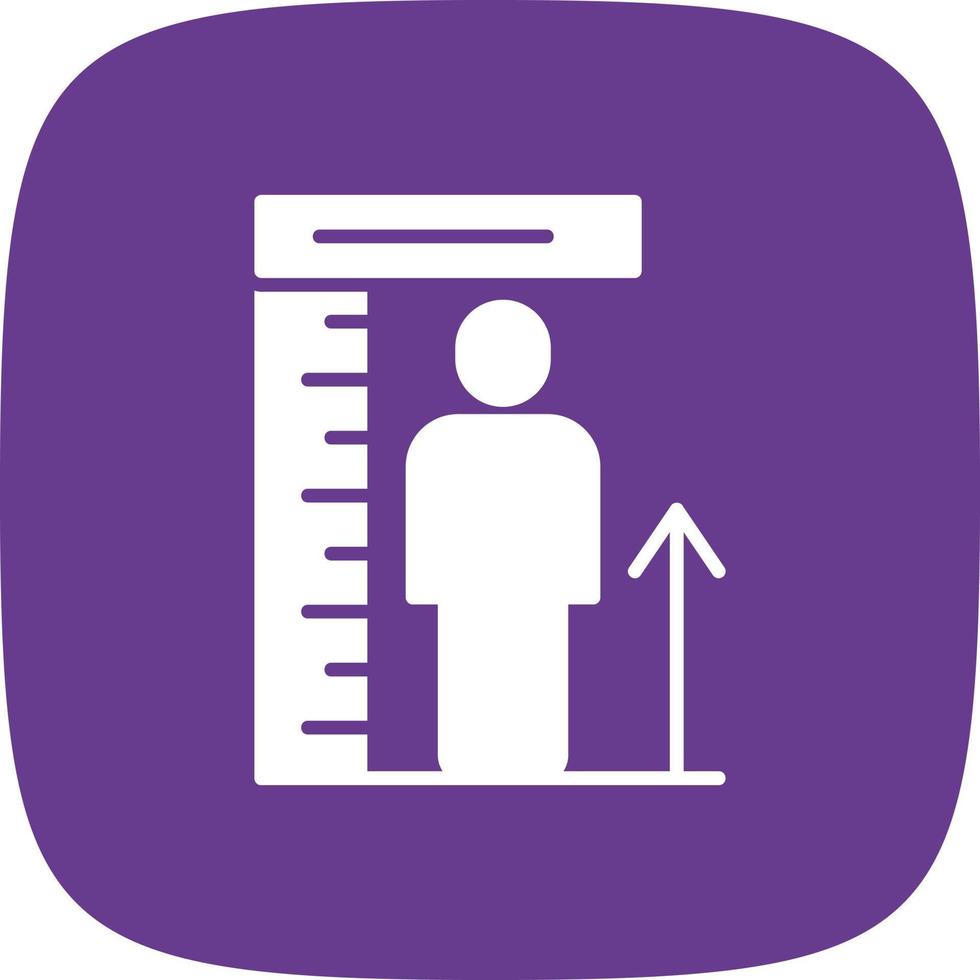 Height Creative Icon Design vector
