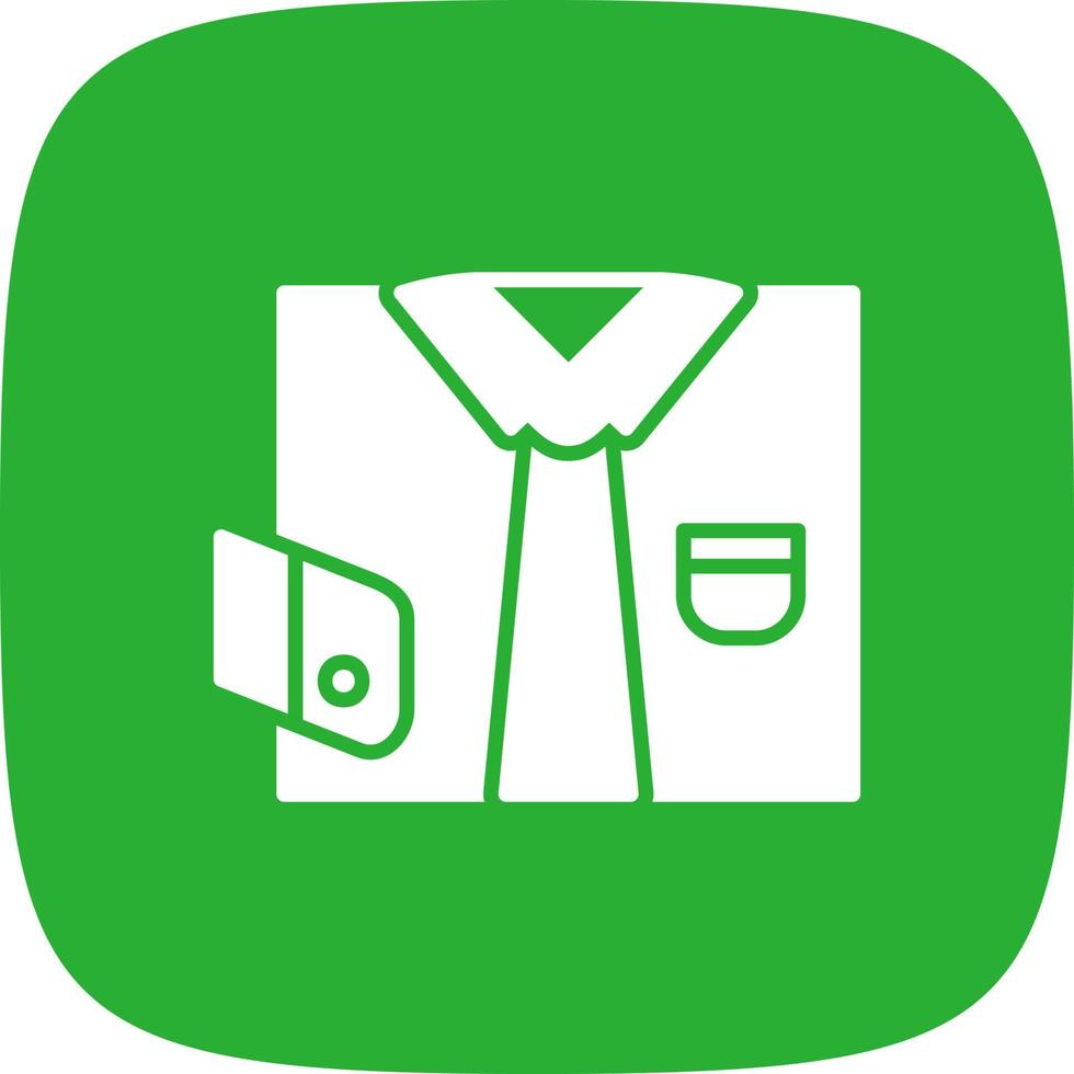 Shirt Creative Icon Design vector