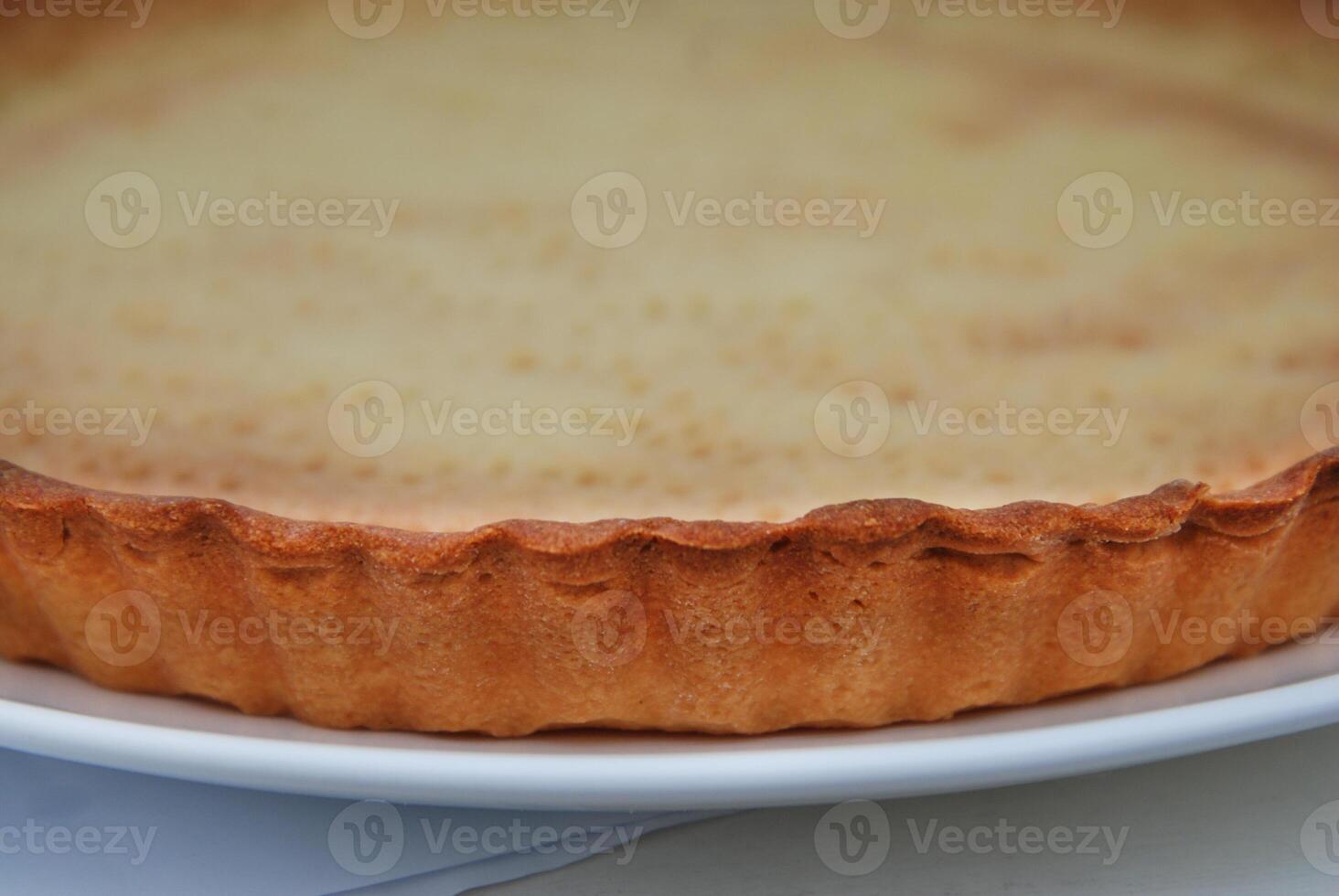 Baked Pie Base Pastry made from Butter Dough in tart Pan 15931854 Stock