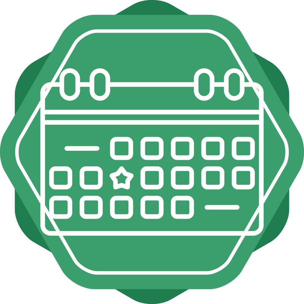 Calendar Vector Icon