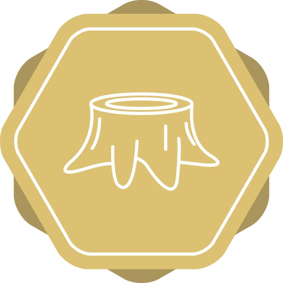 Stump Vector Icon