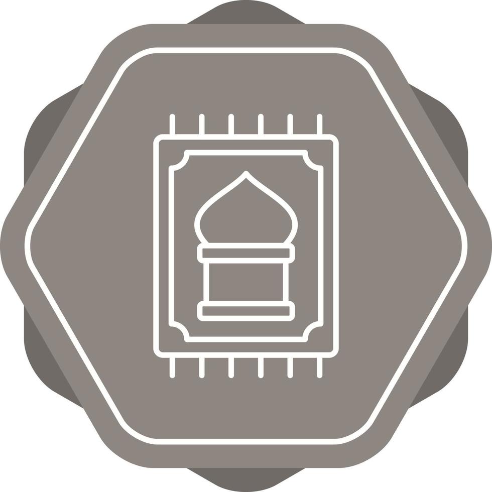 Prayer Rug Vector Icon