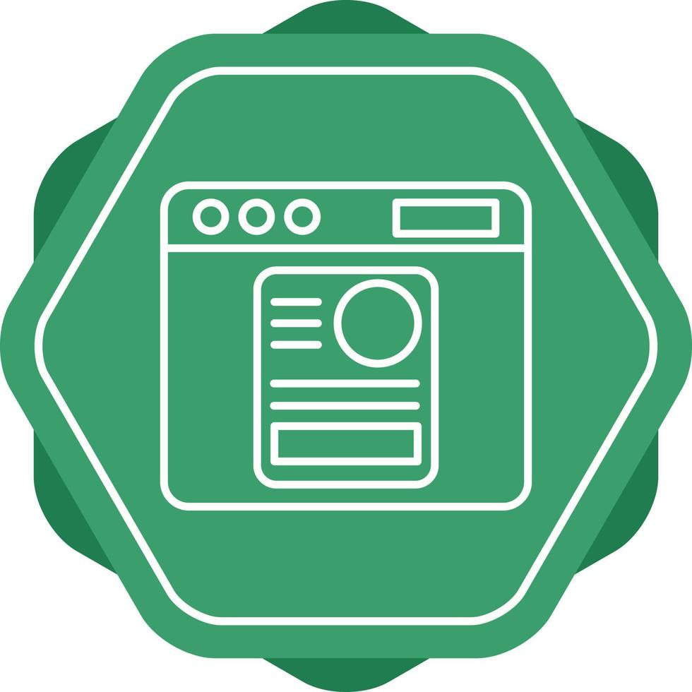 Blog Vector Icon