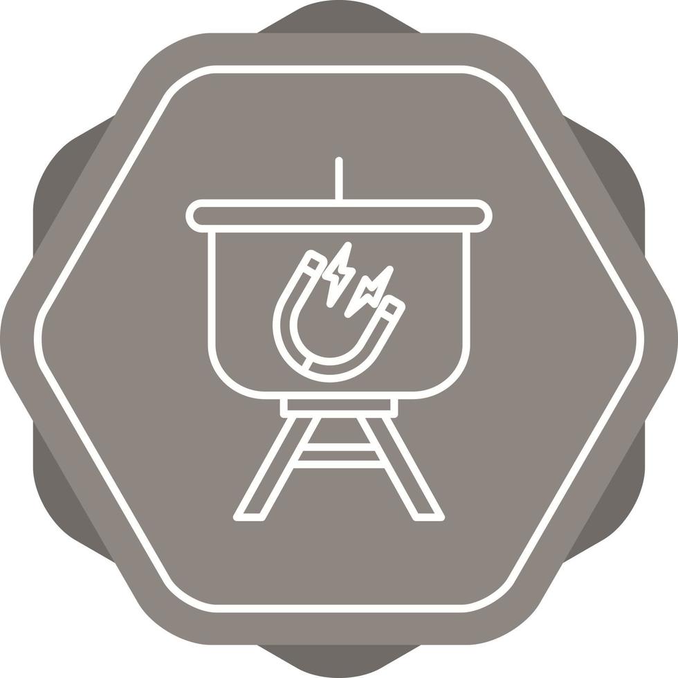 Magnet Presentation Vector Icon