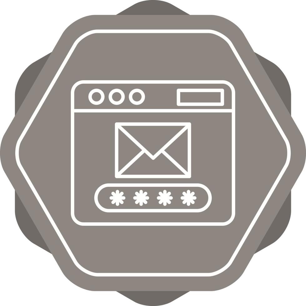 Mail Code Vector Icon