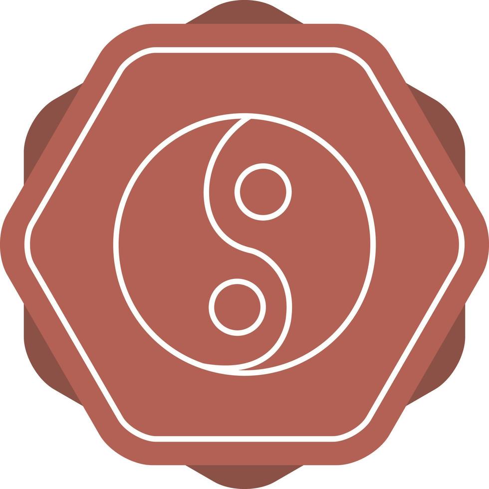 Yin Yang Vector Icon