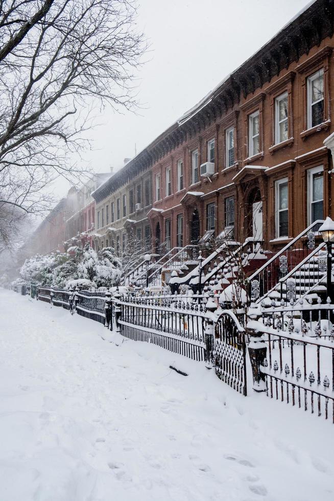 Snow in Brooklyn photo