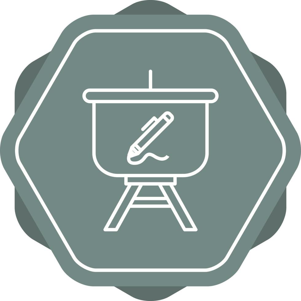 Education Presentation Vector Icon