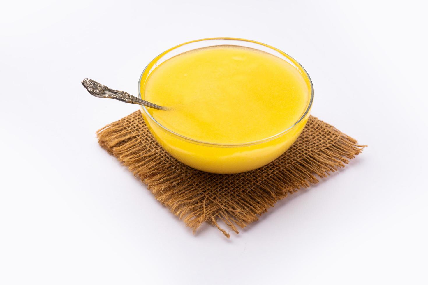 Pure Tup OR Desi Ghee also known as clarified liquid butter photo