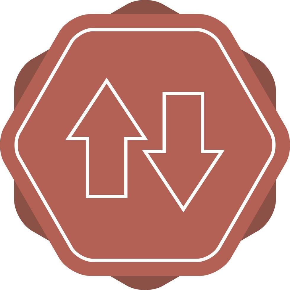 Unique Data Connection Vector Line Icon