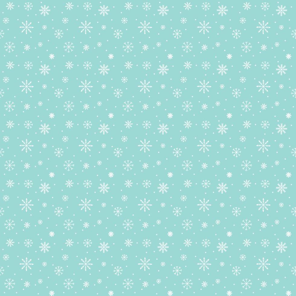 Cute hand drawn snowflake vector seamless patterns or textures set, white snowflake on blue background, Digital paper seamless for background desktop, phone wallpaper, printable to fabric, wrapping