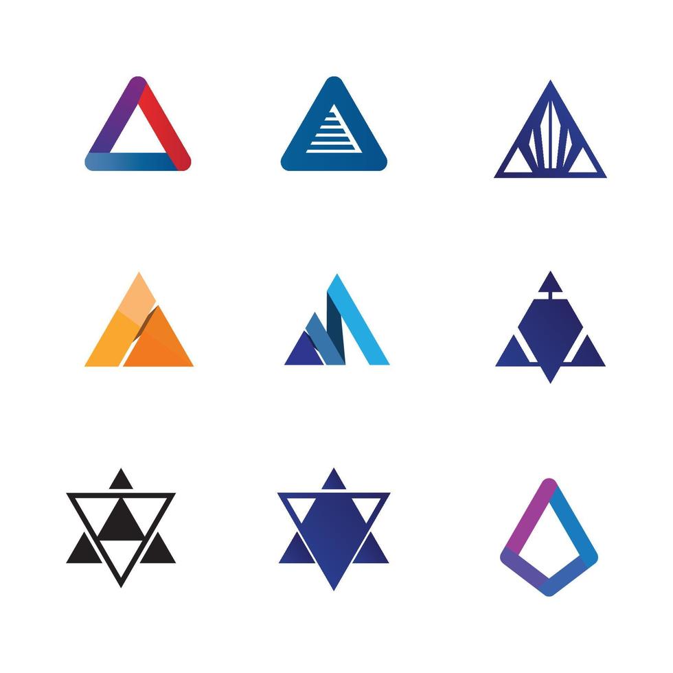 Arrow vector illustration icon set logo design