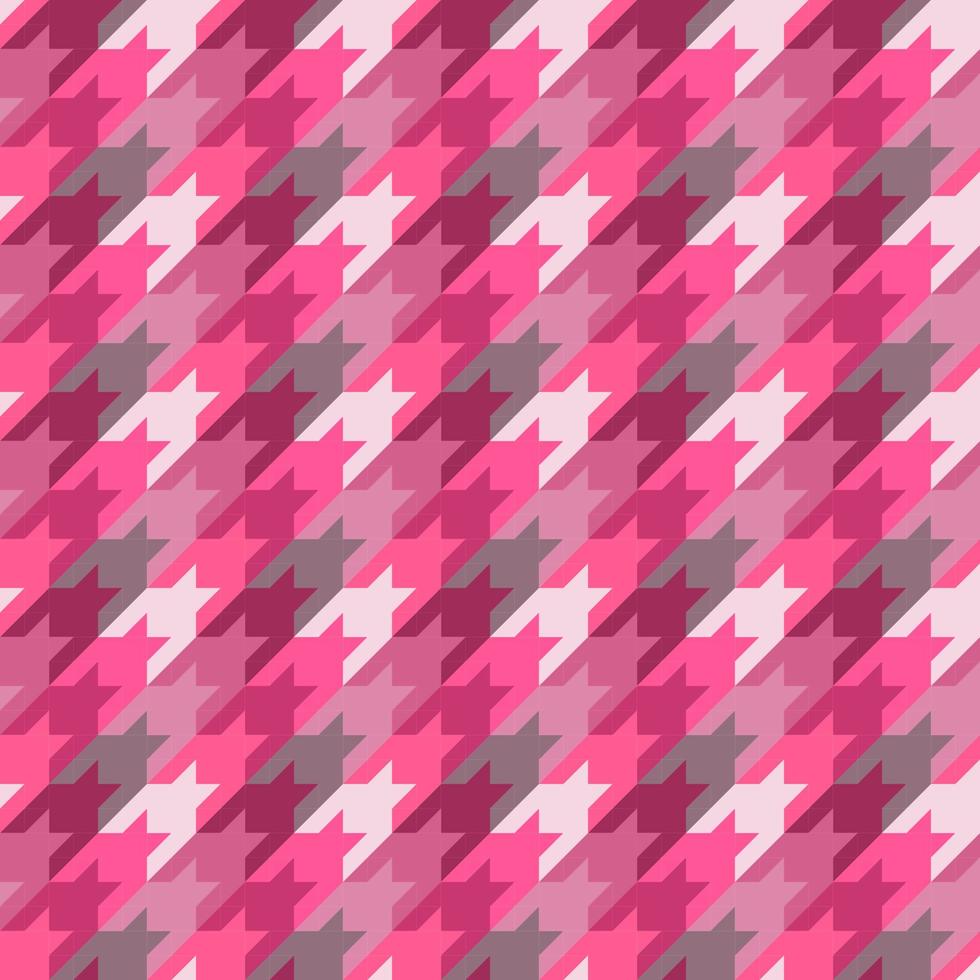seamless geometric pattern with hounds tooth vector
