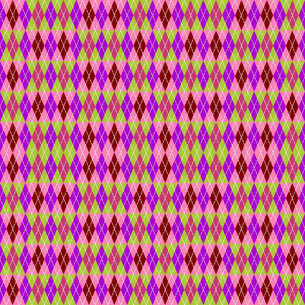 seamless geometric pattern with argyle vector