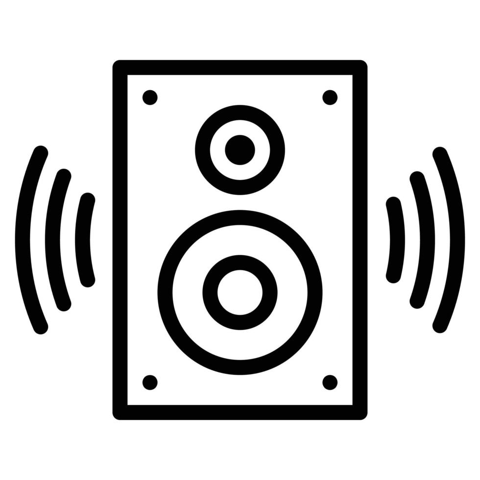 Speaker icon. Simple element symbol for template design. Can be used for website and mobile application. Vector. vector