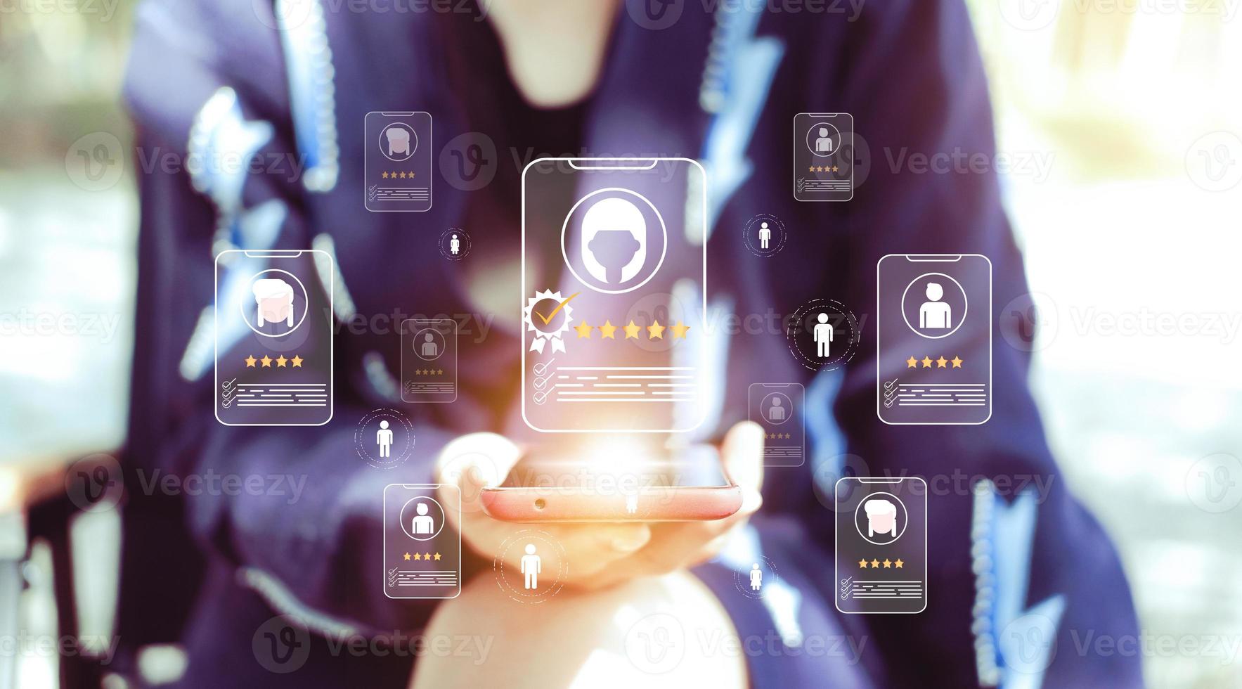 human resources personnel analysis concept Changing the HR Landscape for Sustainable Business Success Driven by insights and focused on goals, processes, goals, skills photo