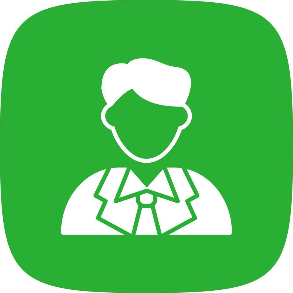 Salesman Creative Icon Design vector