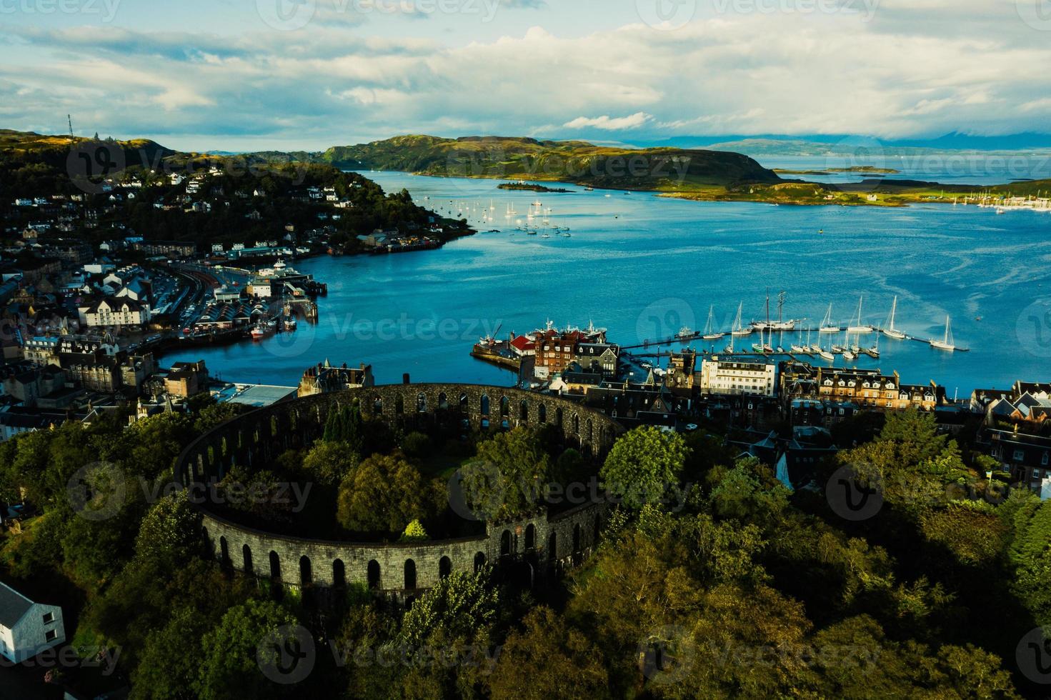 McCaig s Tower in Oban, Scotland photo