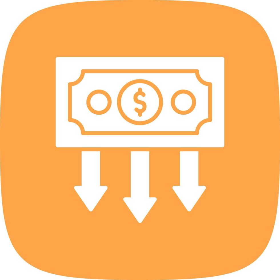 Inflation Creative Icon Design vector