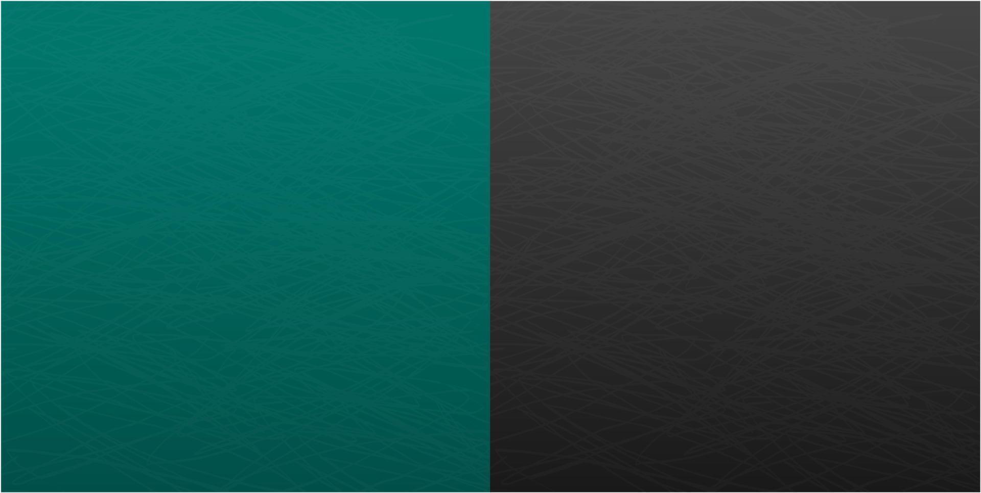 fondo negro y verde o conjunto de texturas. vector