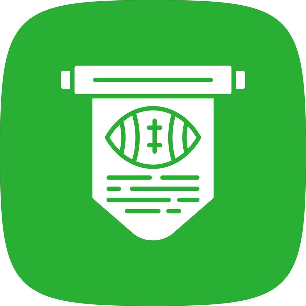 Pennant Creative Icon Design vector