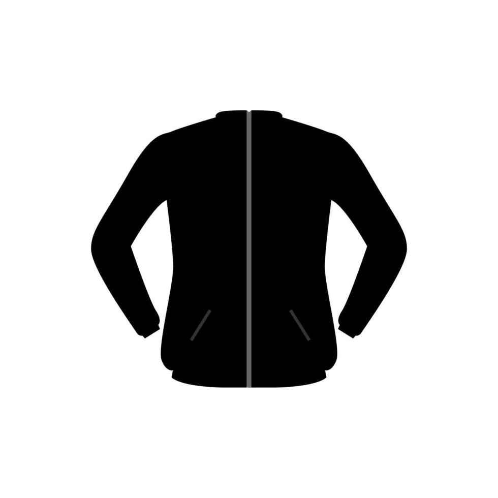Long sleeve jacket icon vector design