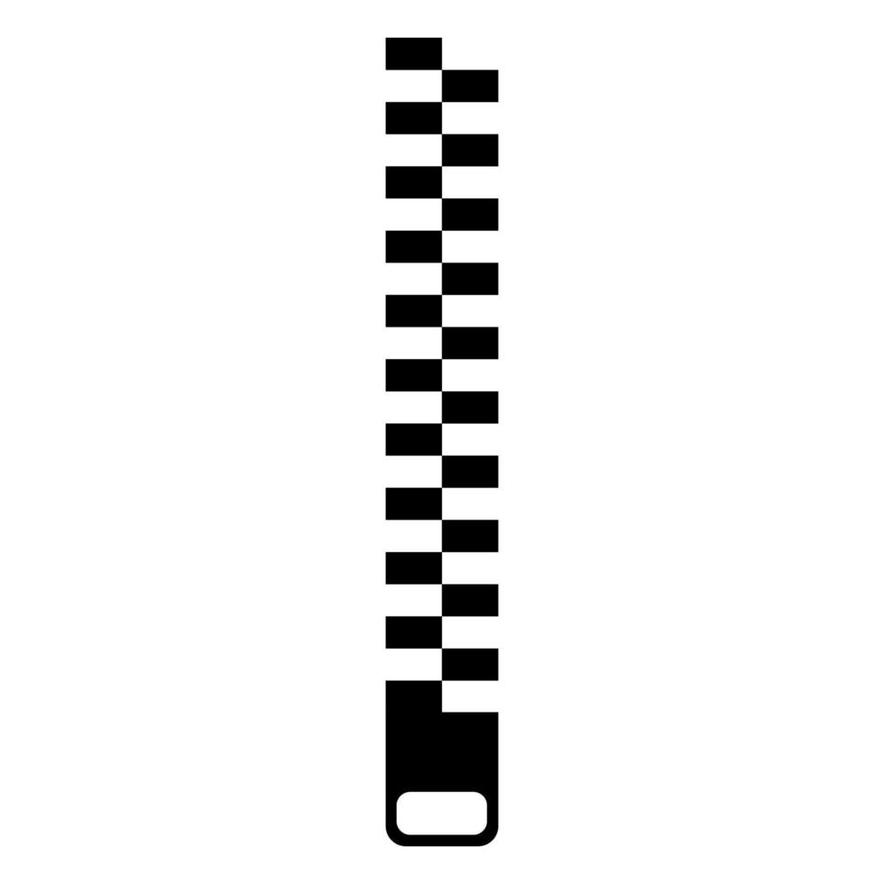 Closed zipper vector design