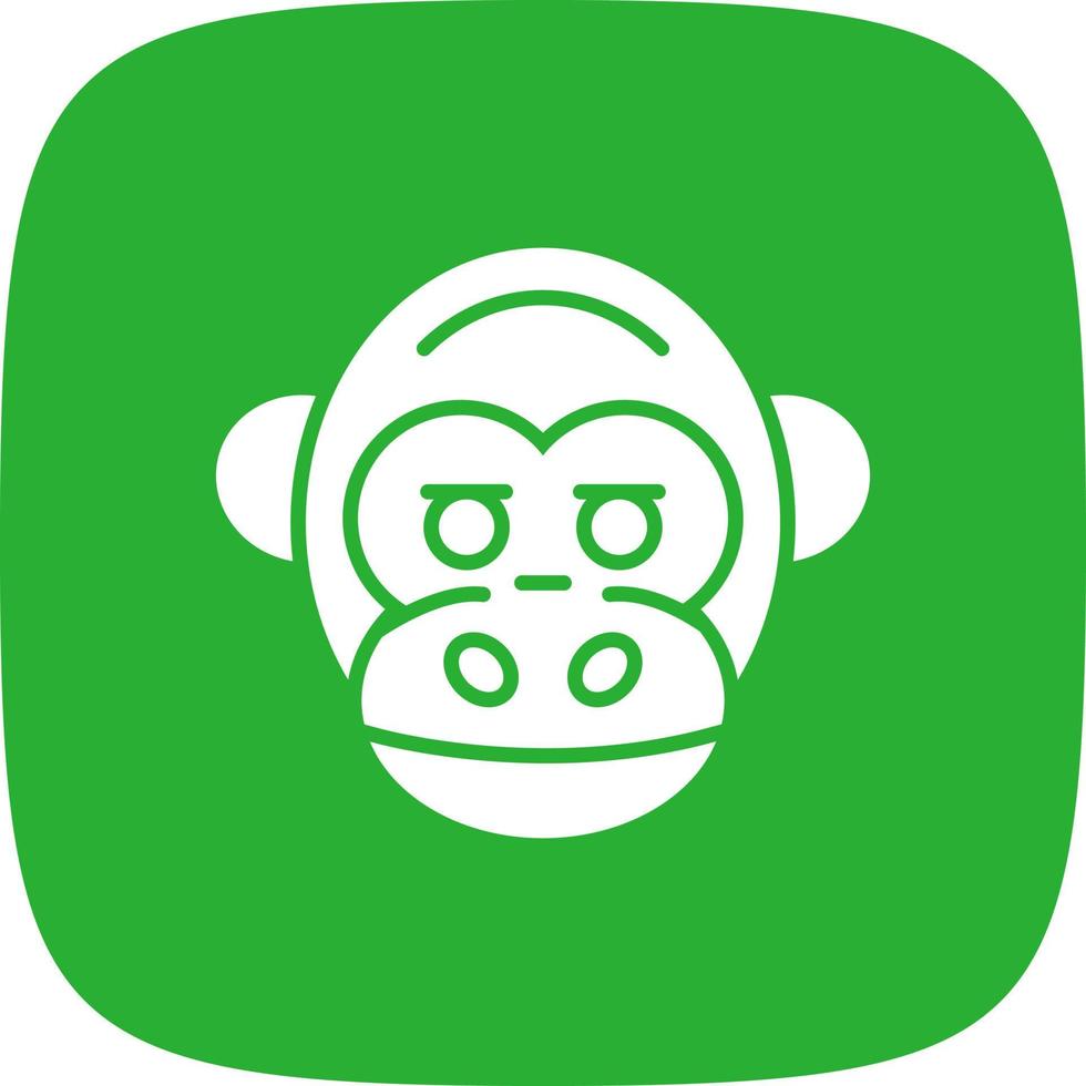 Monkey Creative Icon Design vector