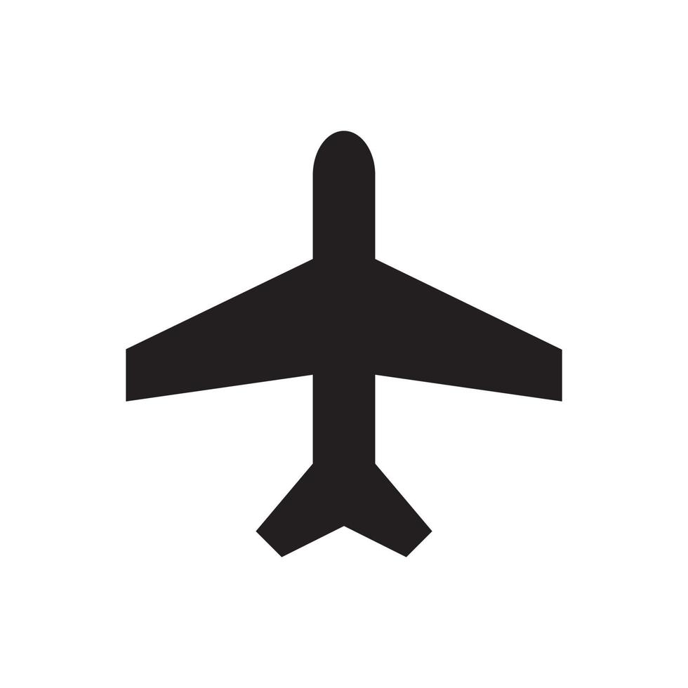 Airplane icon vector design