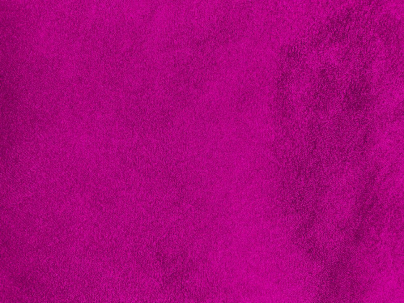 Pink velvet fabric texture used as background. Empty pink fabric background of soft and smooth textile material. There is space for text. photo