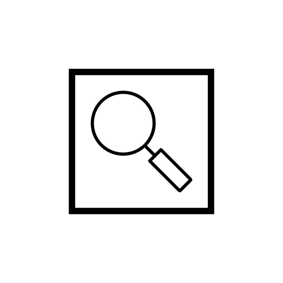 diseño de vector de icono de búsqueda