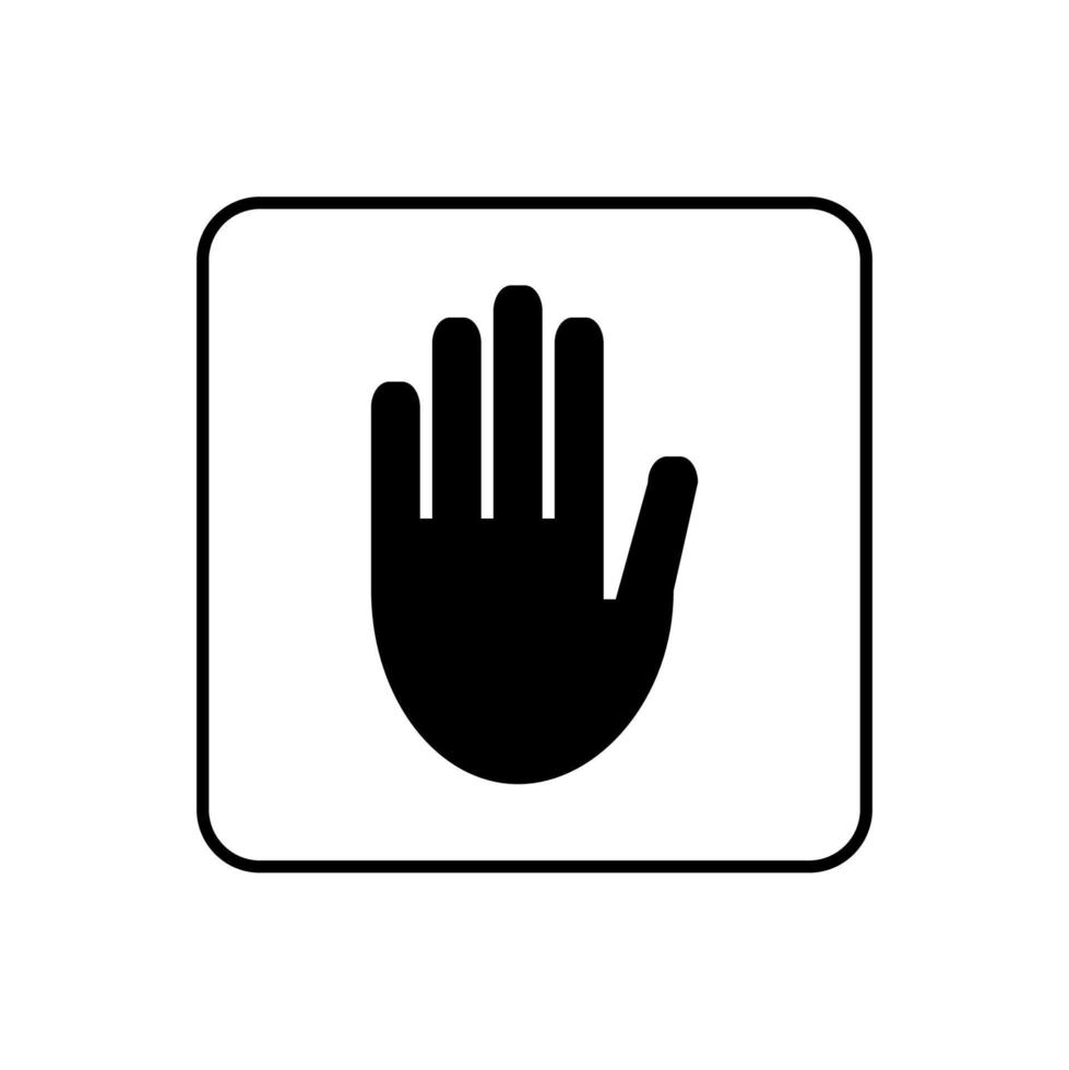 Palm icon vector design