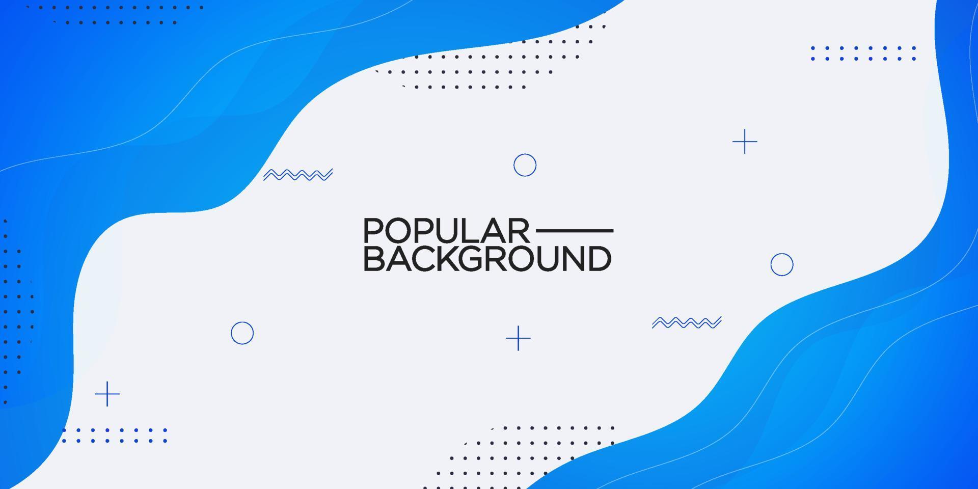 abstract modern background image banner design with blue wavy design and white space for text. simple and cool design banner. Eps10 vector