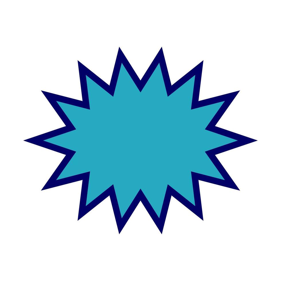 Speech bubble vector design in cartoon style
