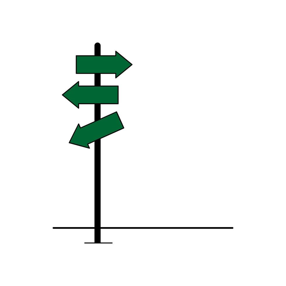 Signpost vector design