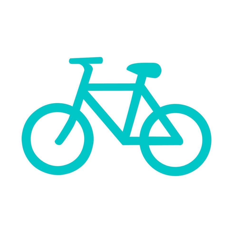 diseño de vector de icono de bicicleta