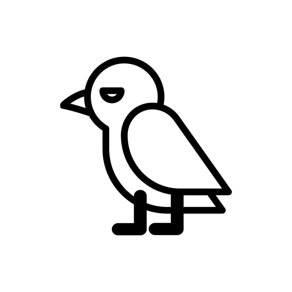 diseño de vector de pájaro
