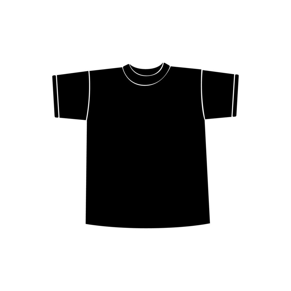 diseño de vector de silueta de camiseta