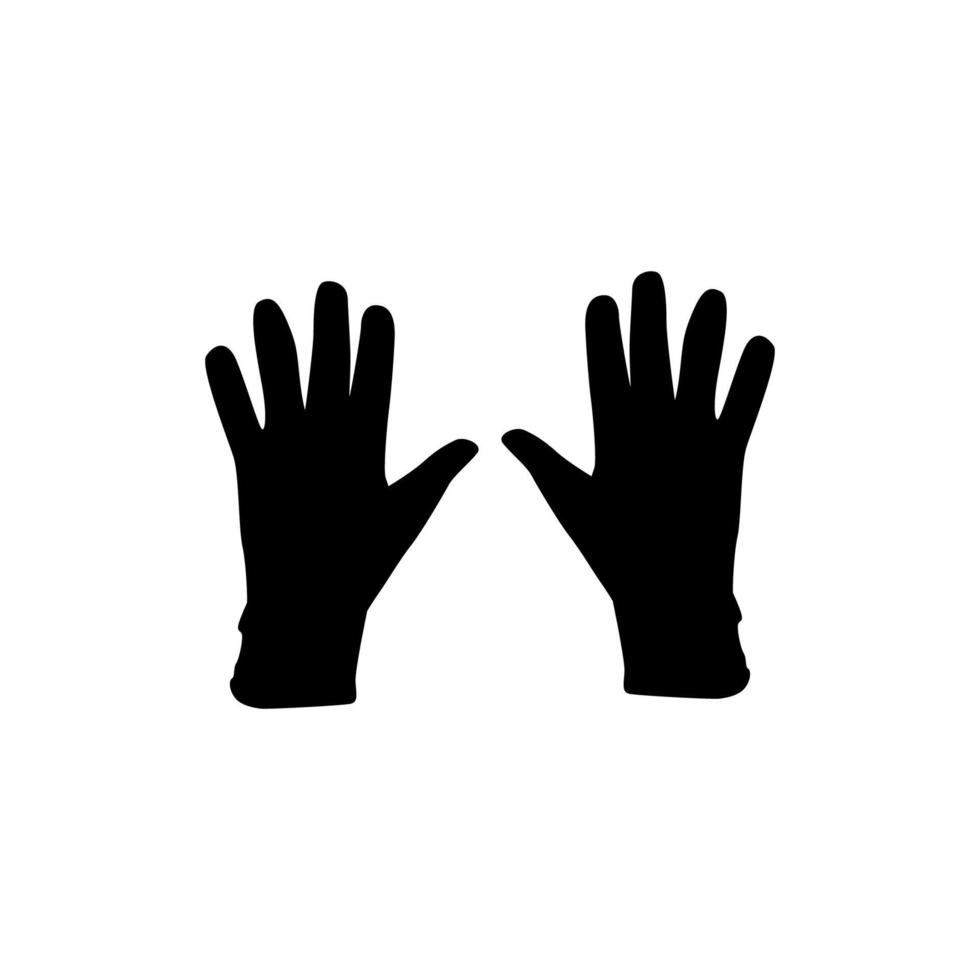 Hand silhouette vector design