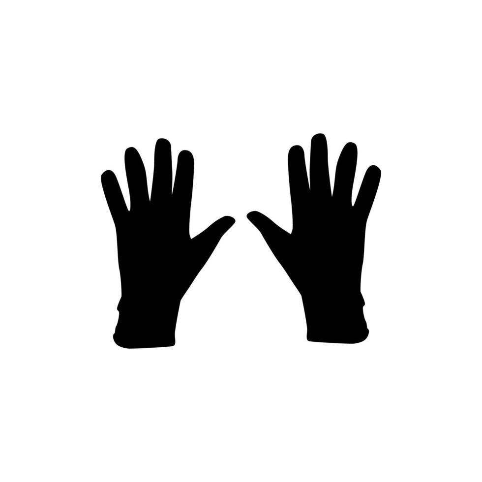 Hand silhouette vector design