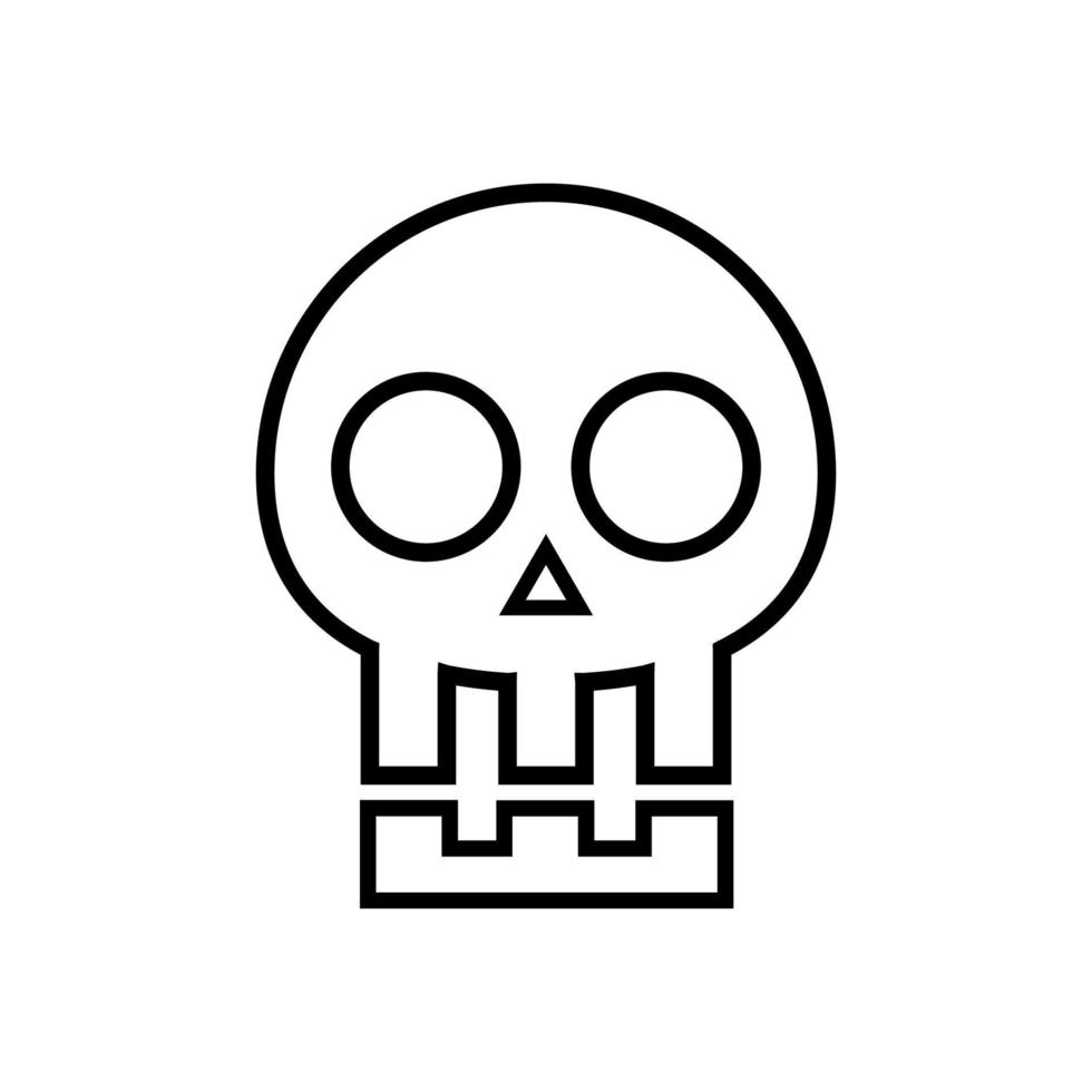 Skull vector design