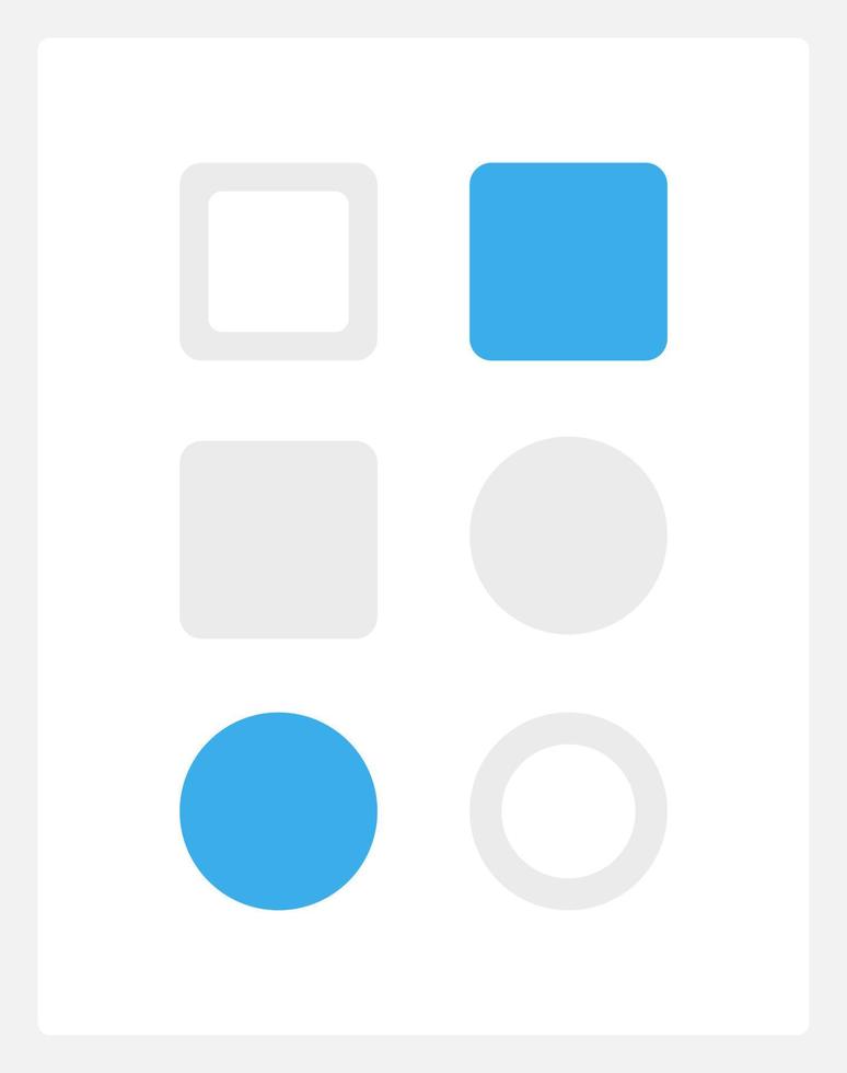 Geometrical frame UI element template. Editable isolated vector ...