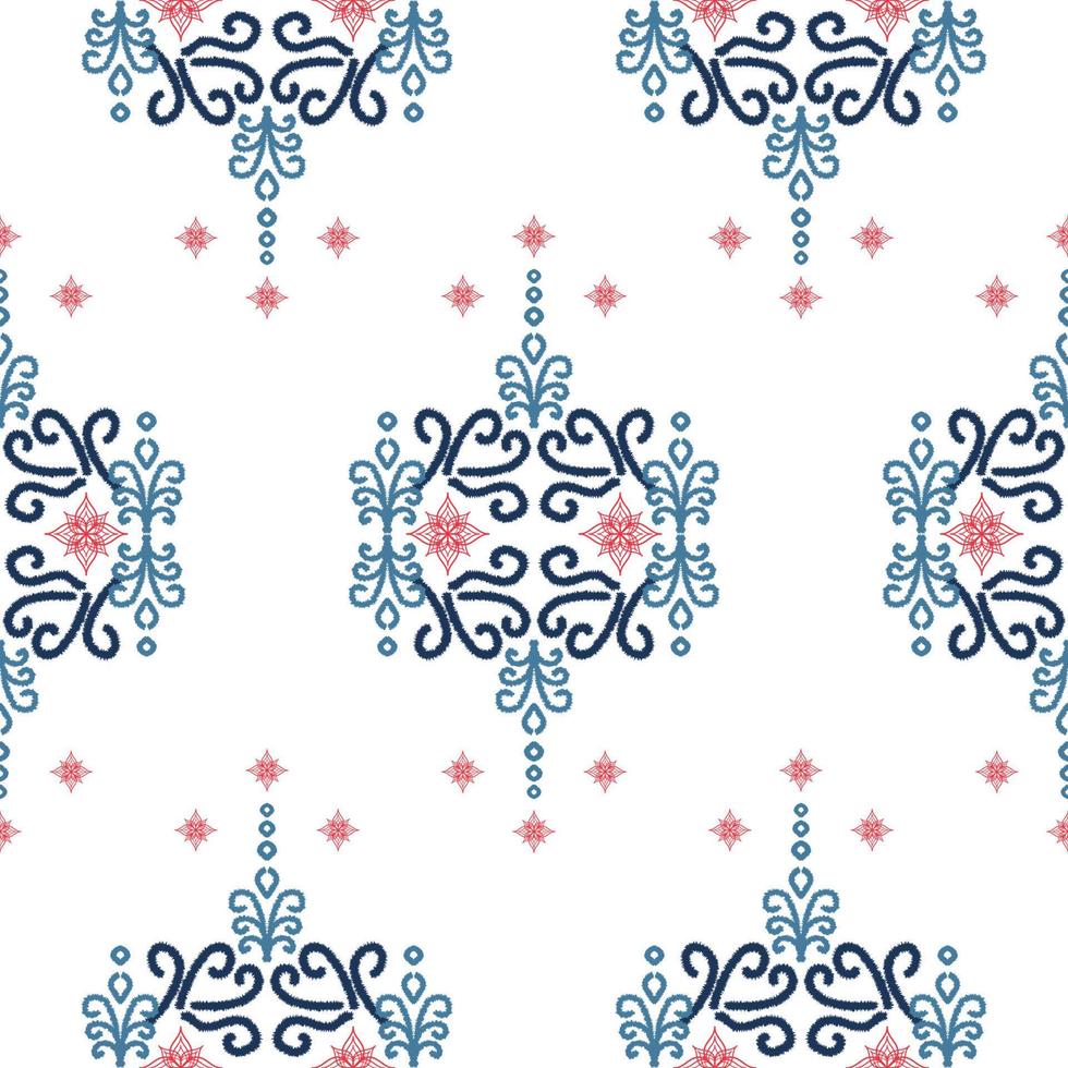 Ornate elegant antique porcelain abstract seamless pattern texture background. Geometric ethnic tribal vintage retro modern style. Fabric texture textile seamless patterns backdrop art print vector. vector