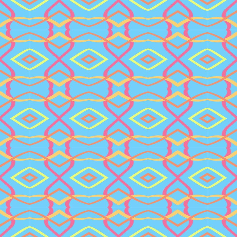 Fabric textile line graphic shape seamless pattern. Abstract geometric antique vintage retro style. Art print vector design for textile, wallpaper, clothing, backdrop, tile, wrapping, background.