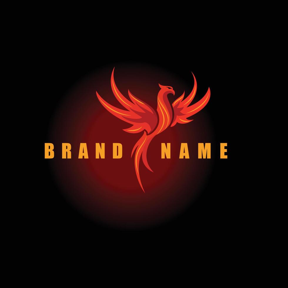 Phoenix Bird Logos vector