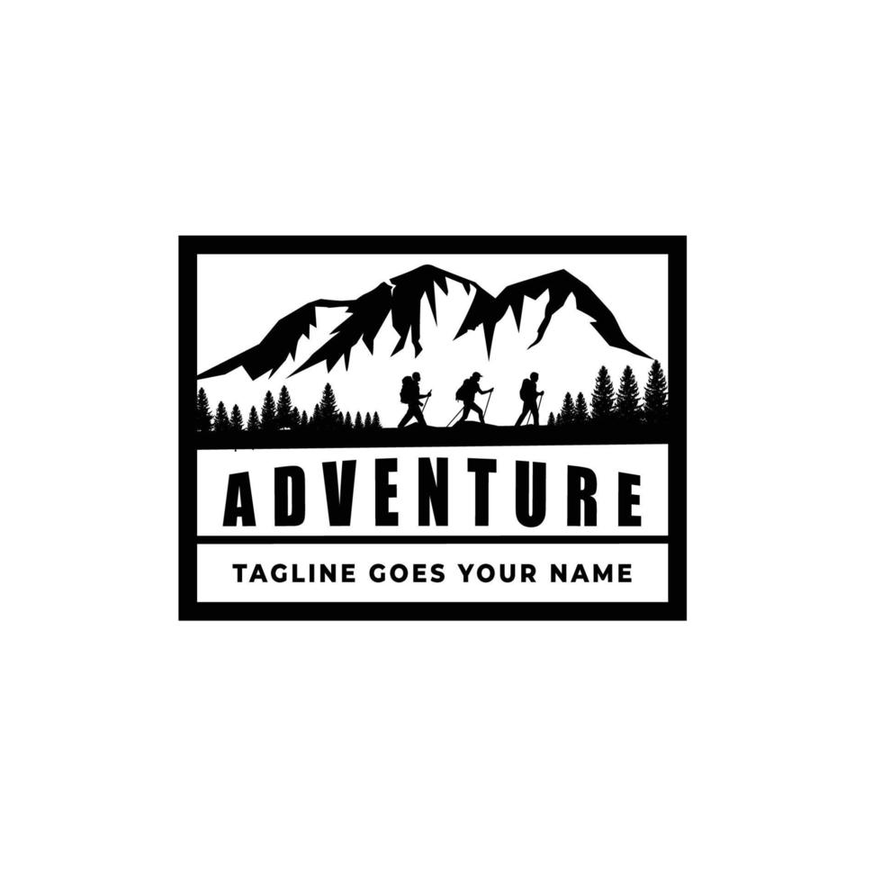 Badges Adventure Logo vector