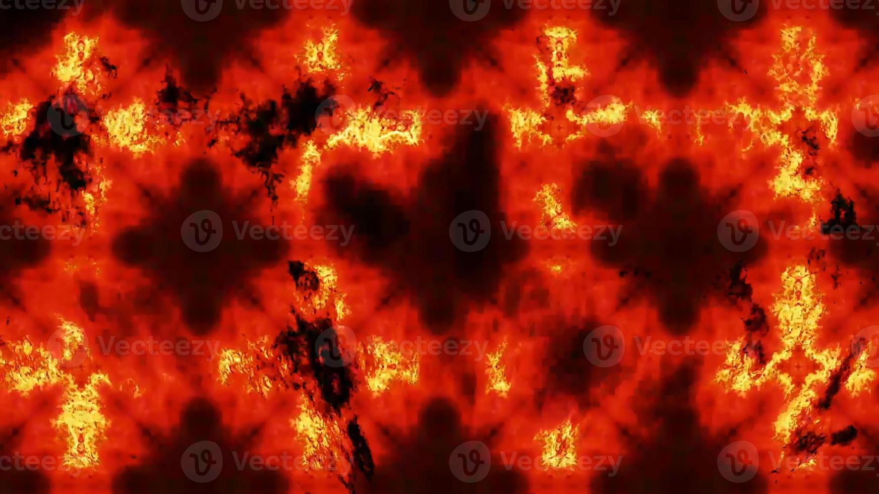 Digital Rendering Abstract Hot Fire Background photo