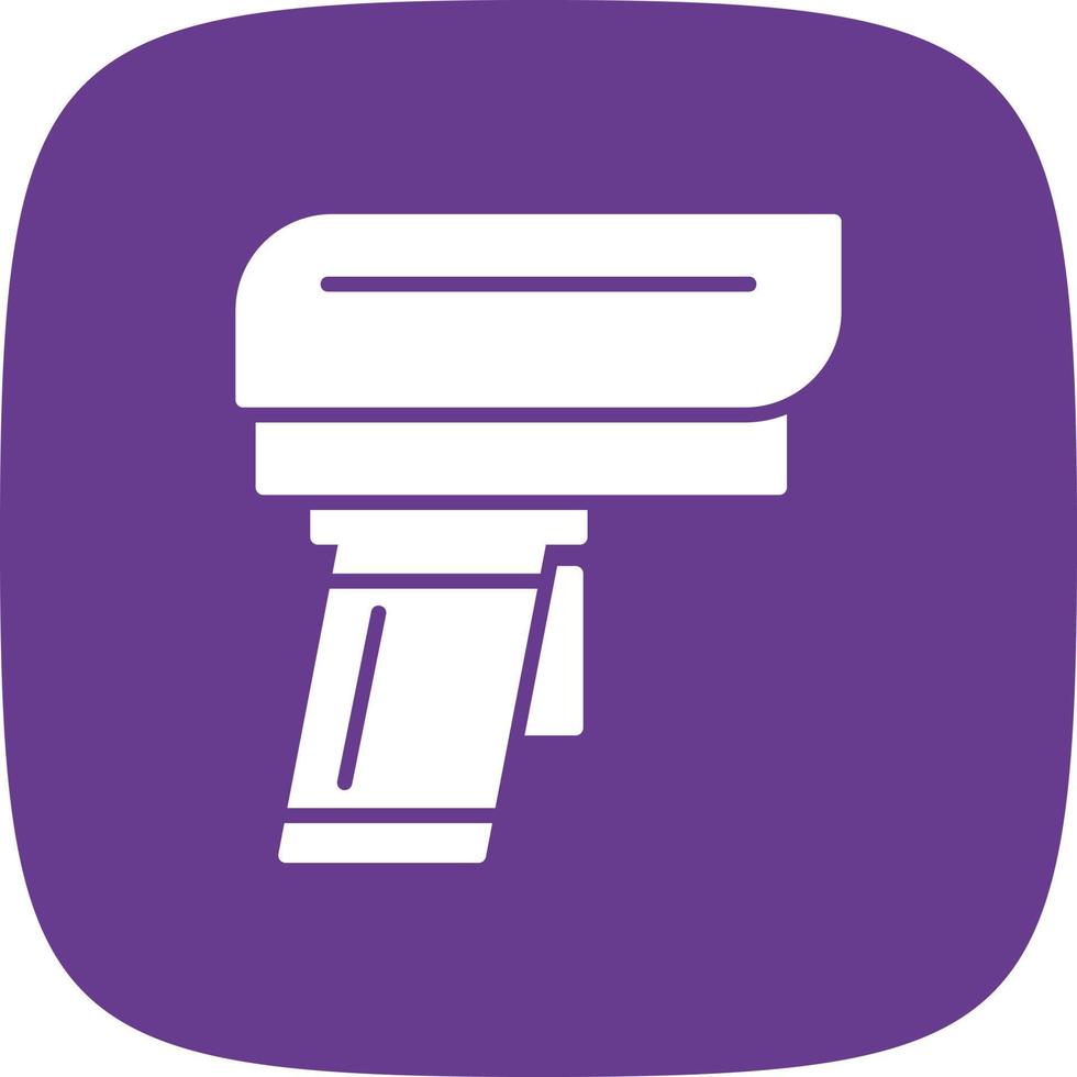 Barcode Scanner Creative Icon Design vector