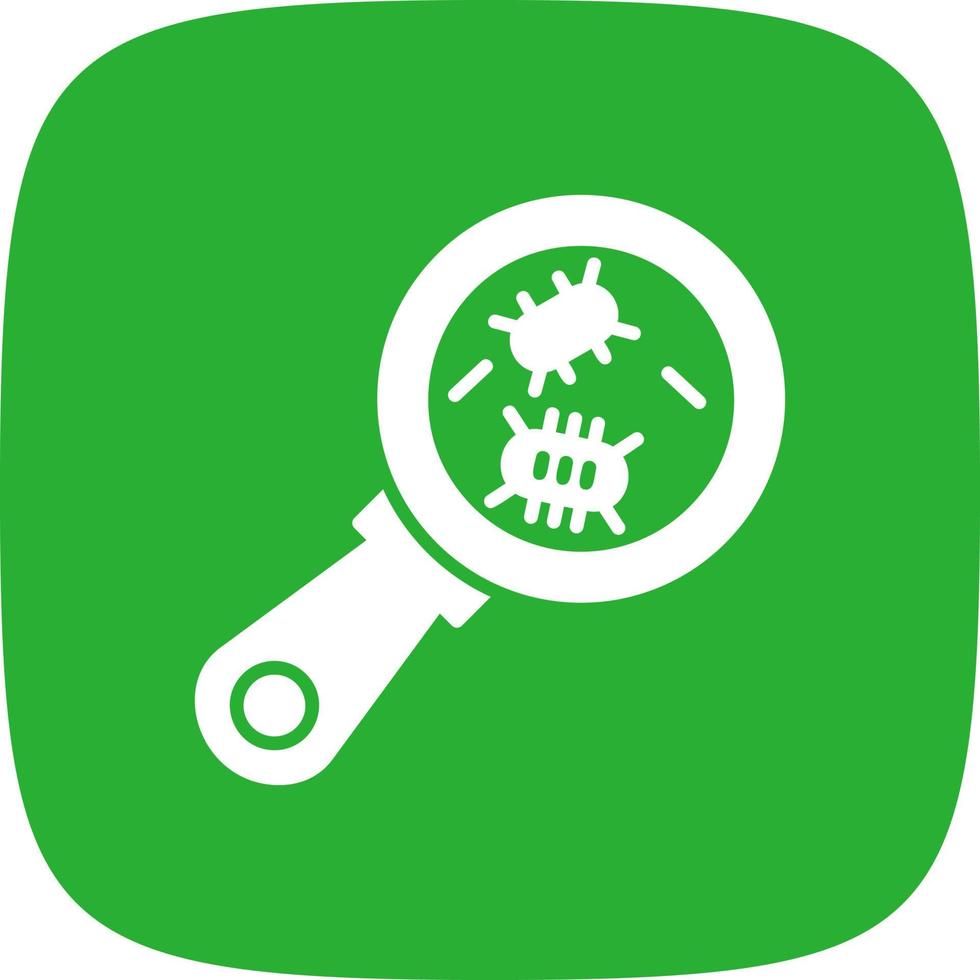 Microbiology Creative Icon Design vector