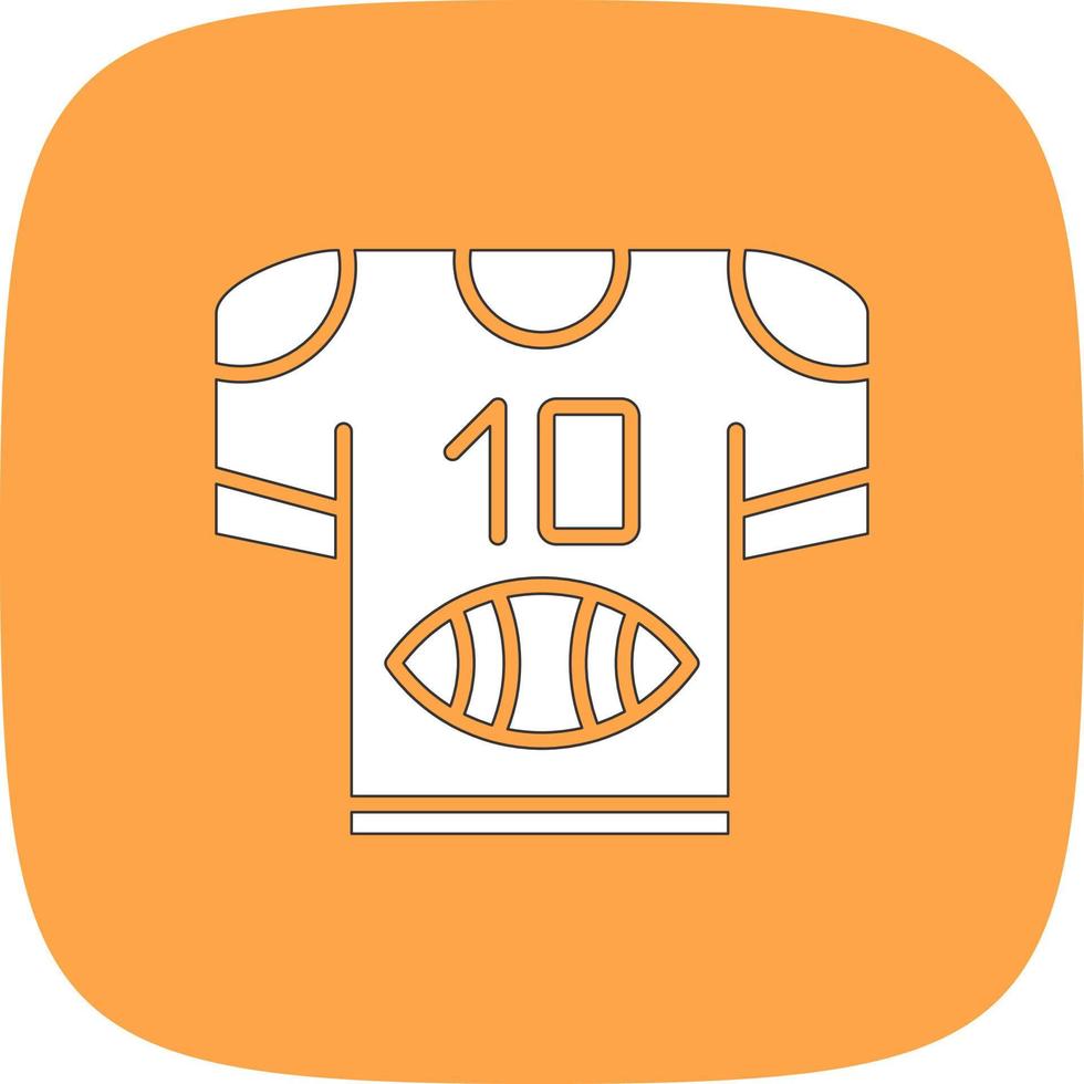 American Football Creative Icon Design vector